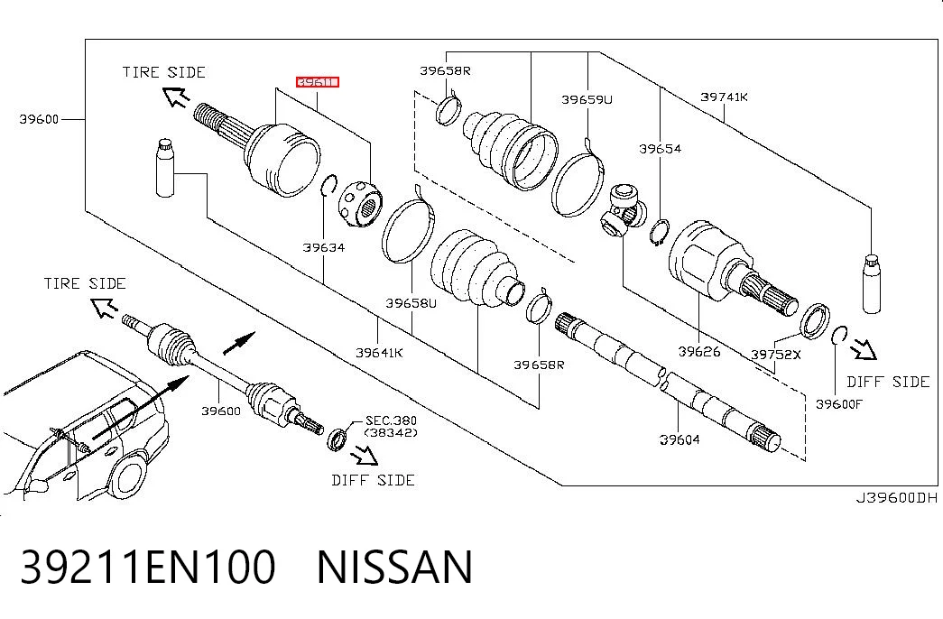Граната зовнішня задня GKN-Spidan 0036570 ціна, від 28.11 USD