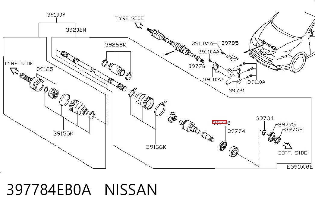 397784EB0A Nissan/Infiniti