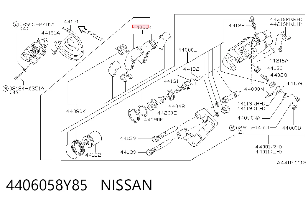 Задні гальмівні колодки Japan Cars C21034JC ціна, від 9.44 USD