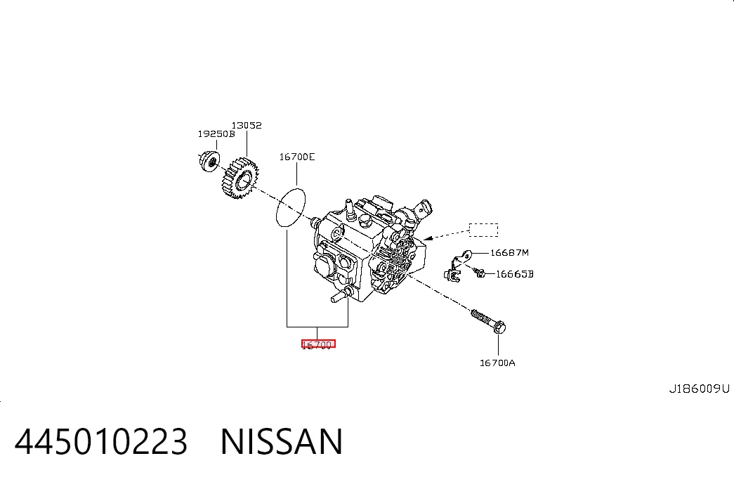 Купити 1670000Q0L Bosch Насос паливний високого тиску (ПНВТ) - DIESEL