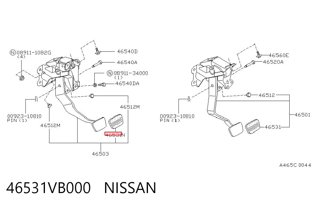 46531VB000 Nissan/Infiniti