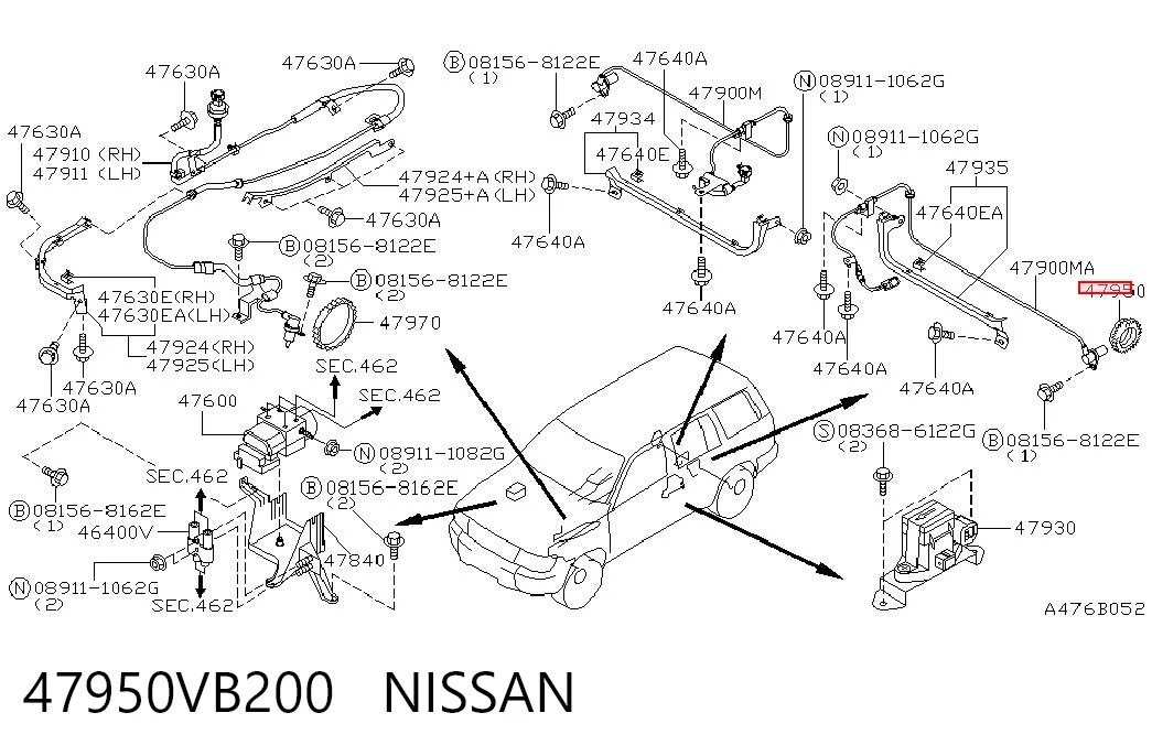 47950VB200 Nissan/Infiniti