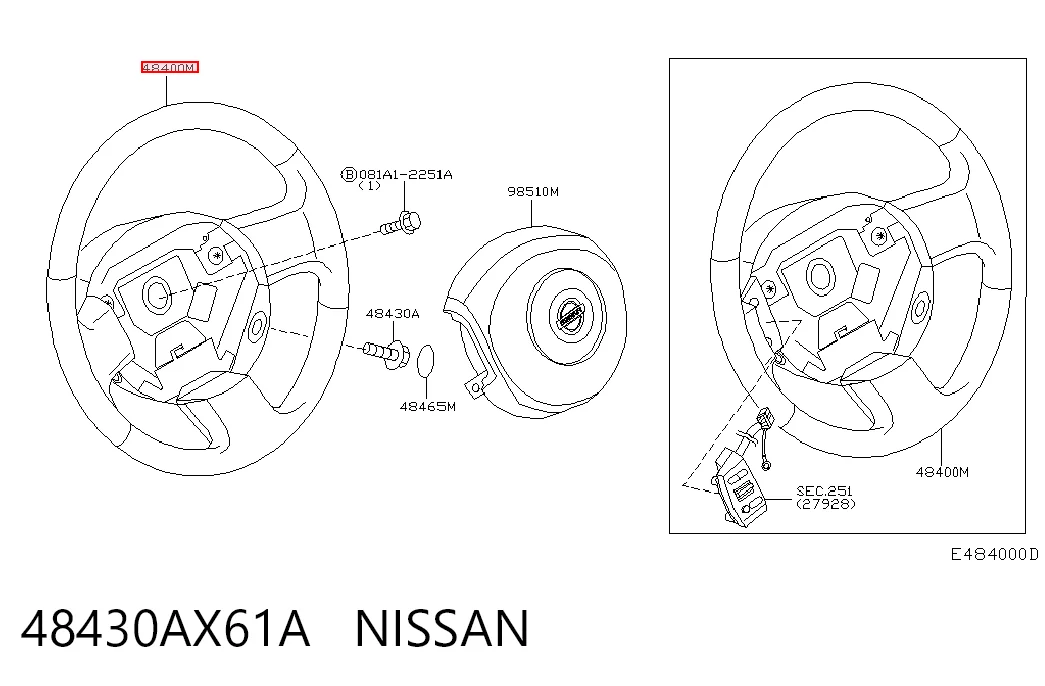 Рульове колесо на Nissan Micra  K12