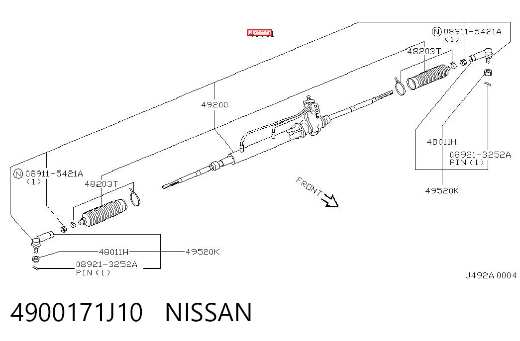 Управління рульове в зборі Polcar S5127010 ціна, від 188.66 USD