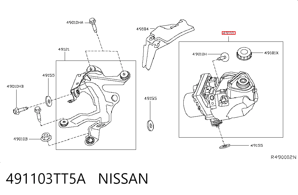 Купити Насос ГУР Nissan Altima L33 