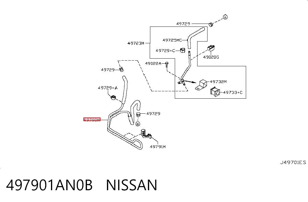 497901AN0B Nissan/Infiniti