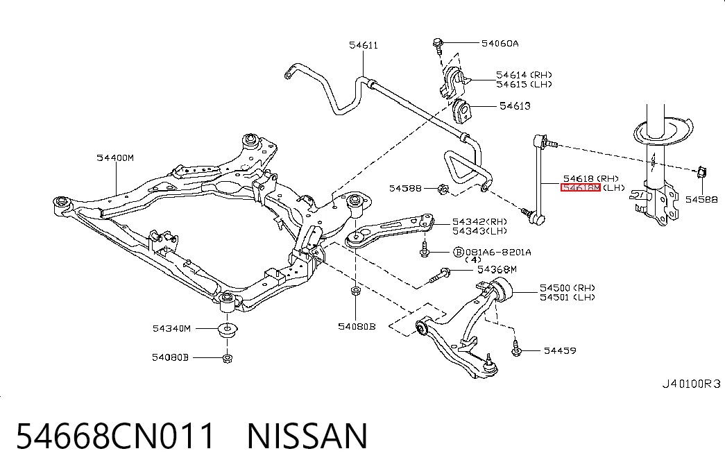 Яйця стабілізатора переднього Sato Tech PS12943