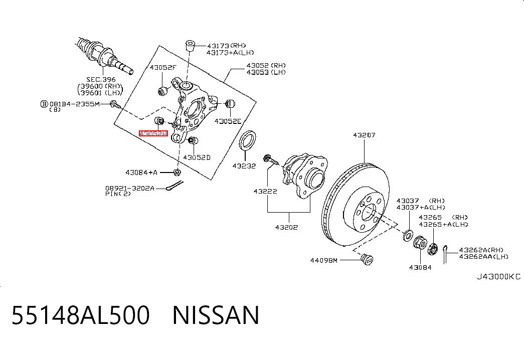 Сайлентблок цапфи задньої Chrysler 68029723AA ціна, від 6.08 USD