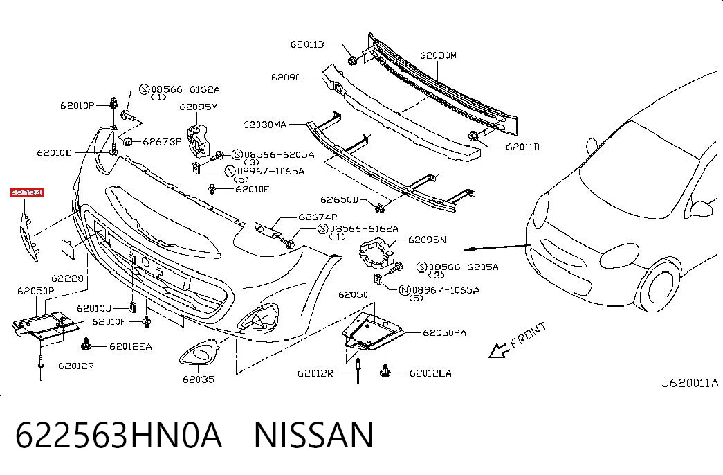 622563HN0A Nissan/Infiniti
