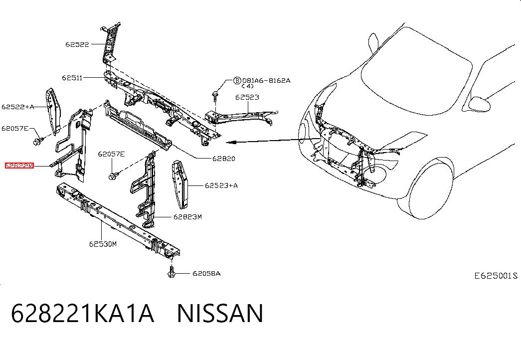 628221KA1A Nissan/Infiniti