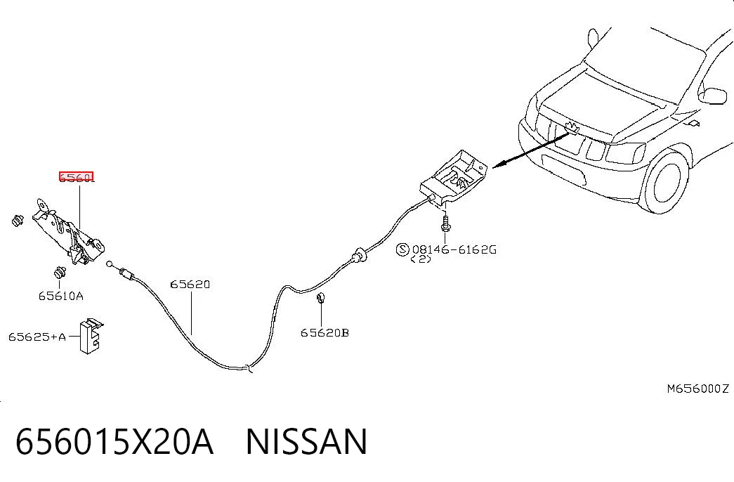 656015X20A Nissan/Infiniti