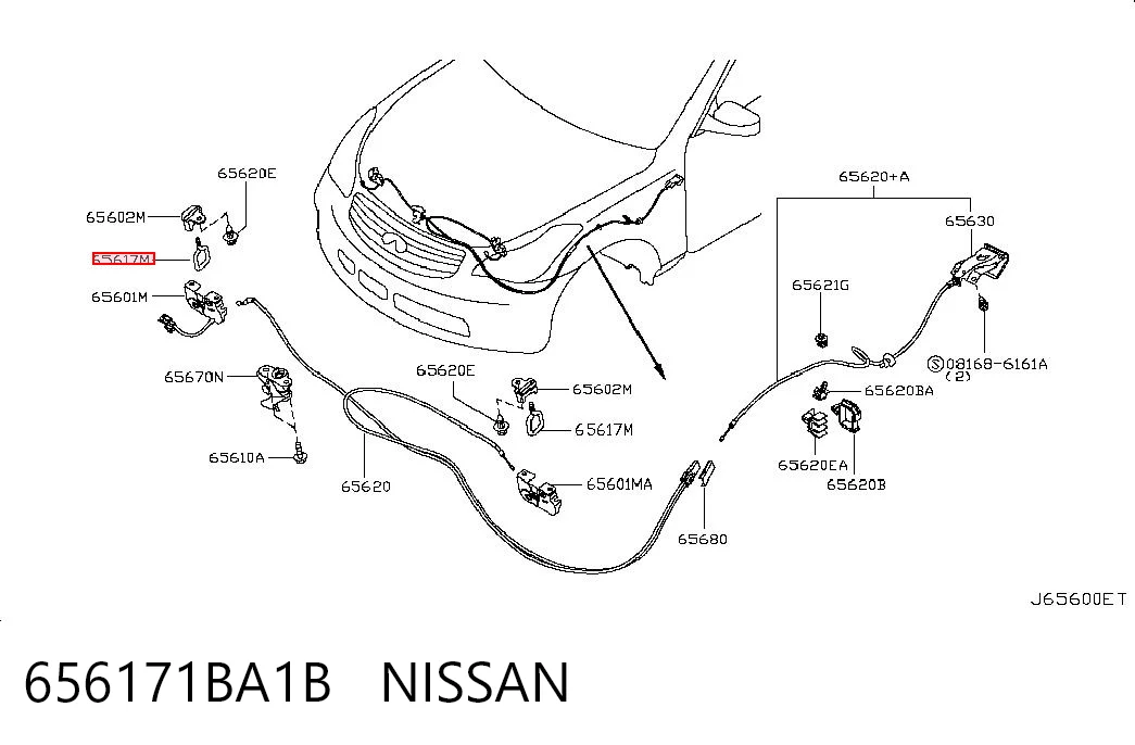 656171BA1B Nissan/Infiniti 