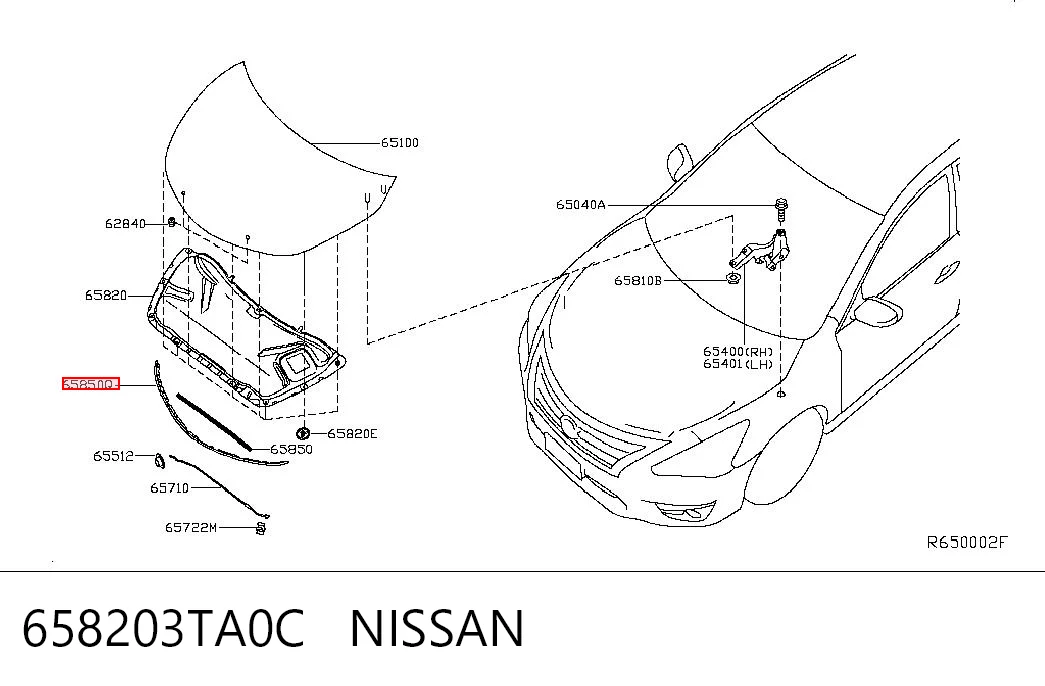 658203TA0C Nissan/Infiniti 