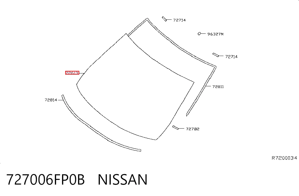 Лобове скло GS5037D11P Pilkington
