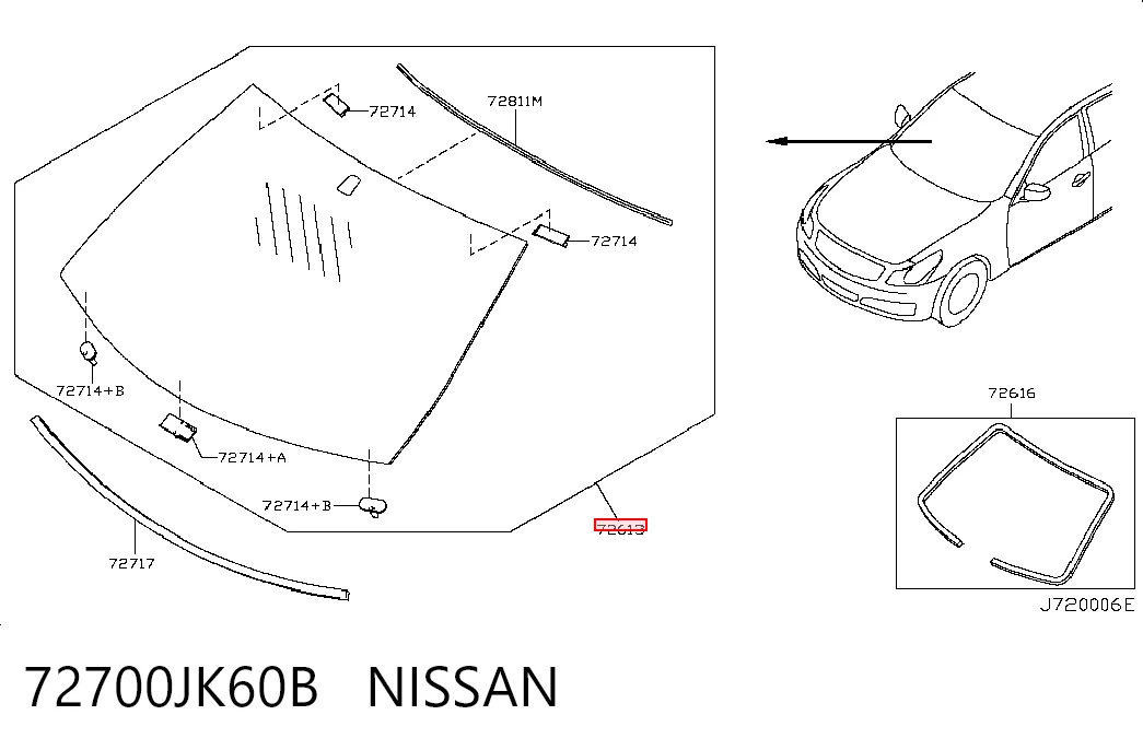 AB66655A XYG Автомобільне скло