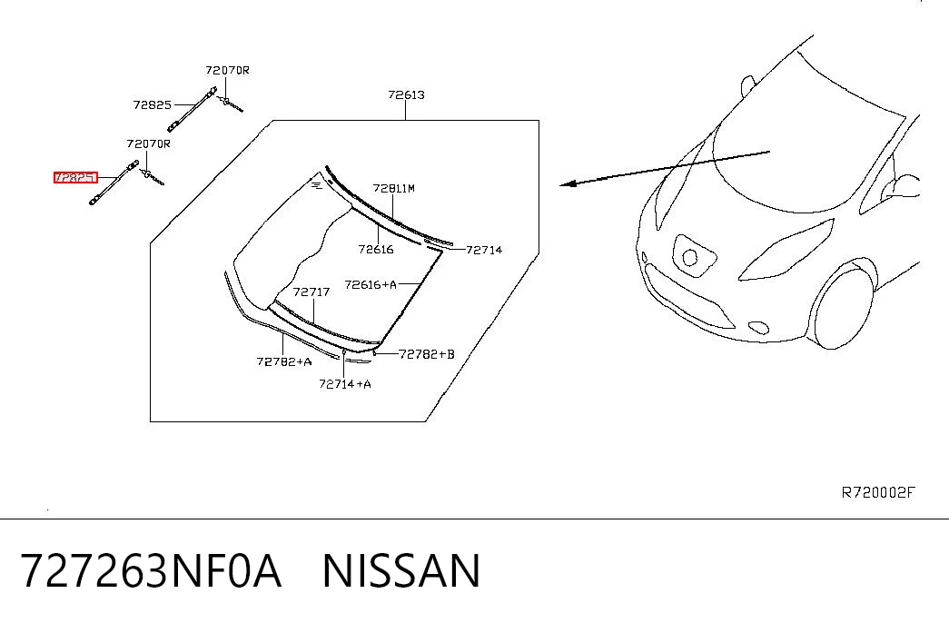 727263NF0A Nissan/Infiniti