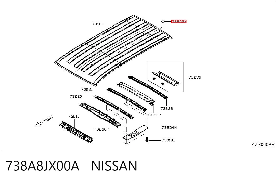 738A8JX00A Nissan/Infiniti