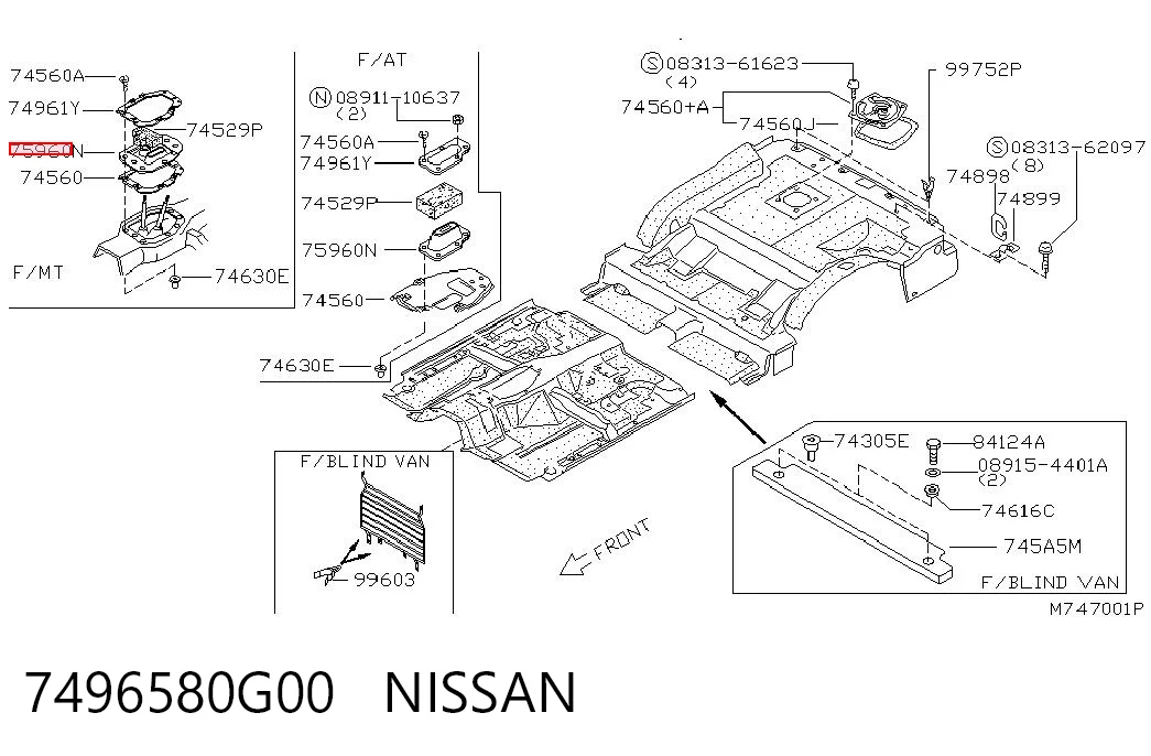 7496580G00 Nissan/Infiniti
