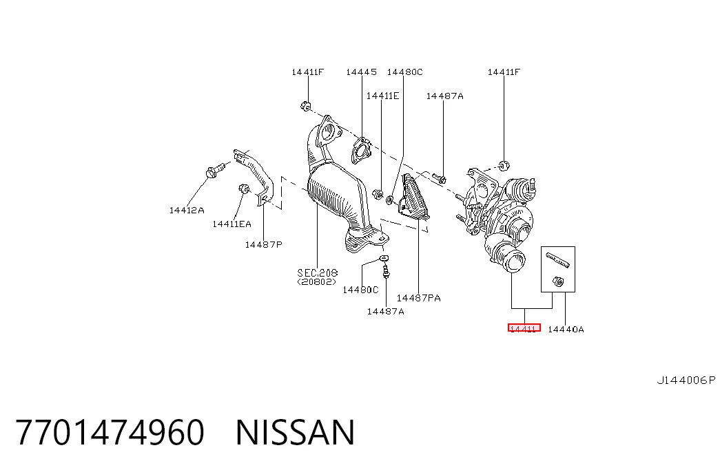 Турбонаддув на Nissan Primera  P12