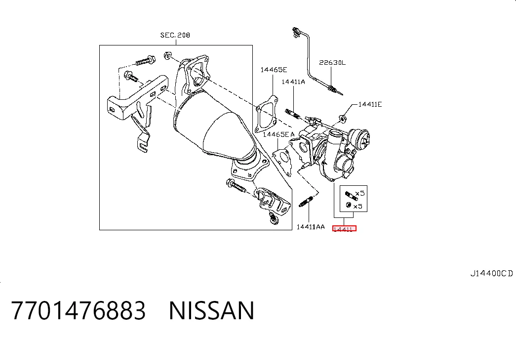 Турбонаддув на Renault Fluence  L3