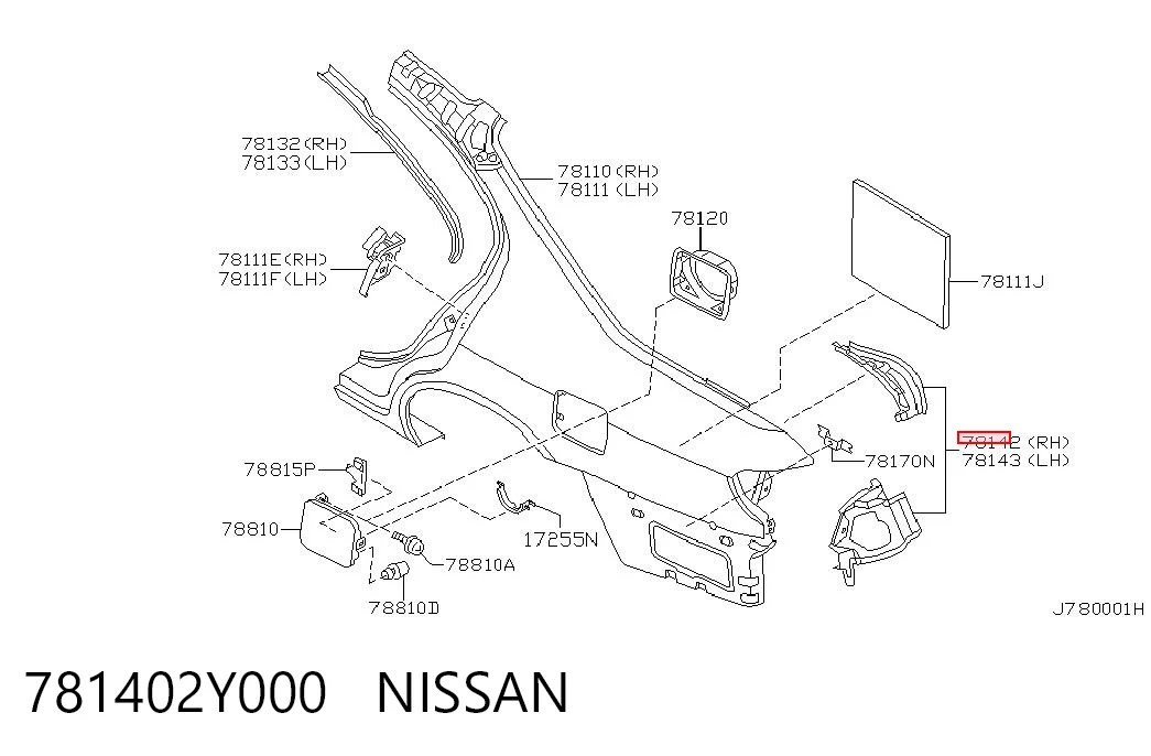 781402Y000 Nissan/Infiniti