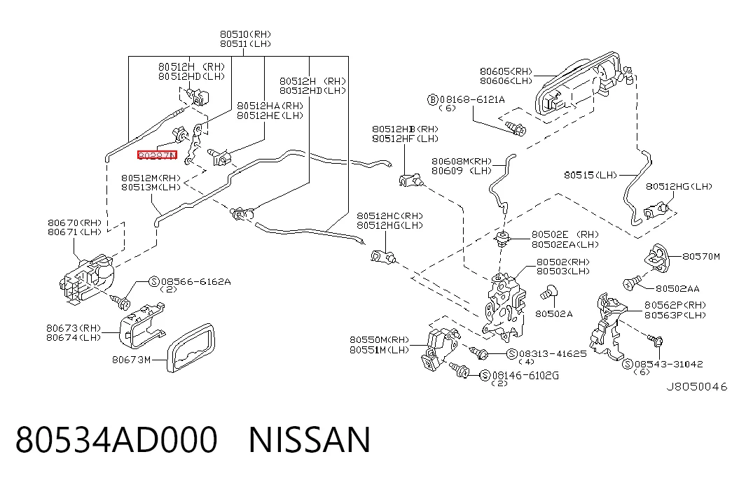 80534AD000 Nissan/Infiniti 