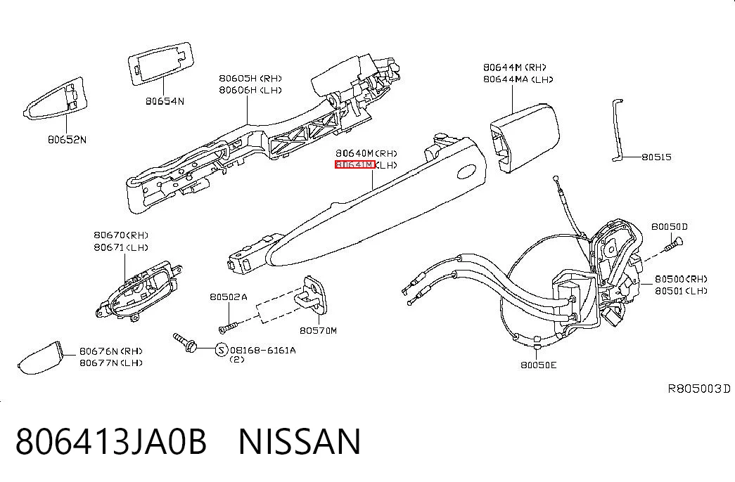 806413JA0B Nissan/Infiniti 