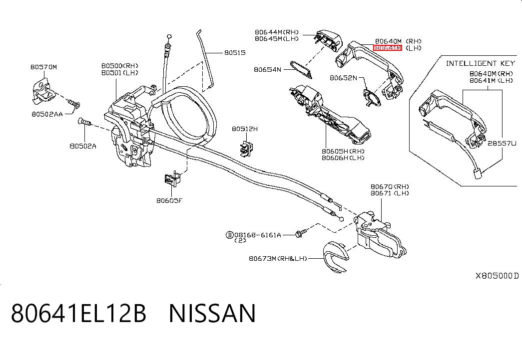 80641EL12B Nissan/Infiniti