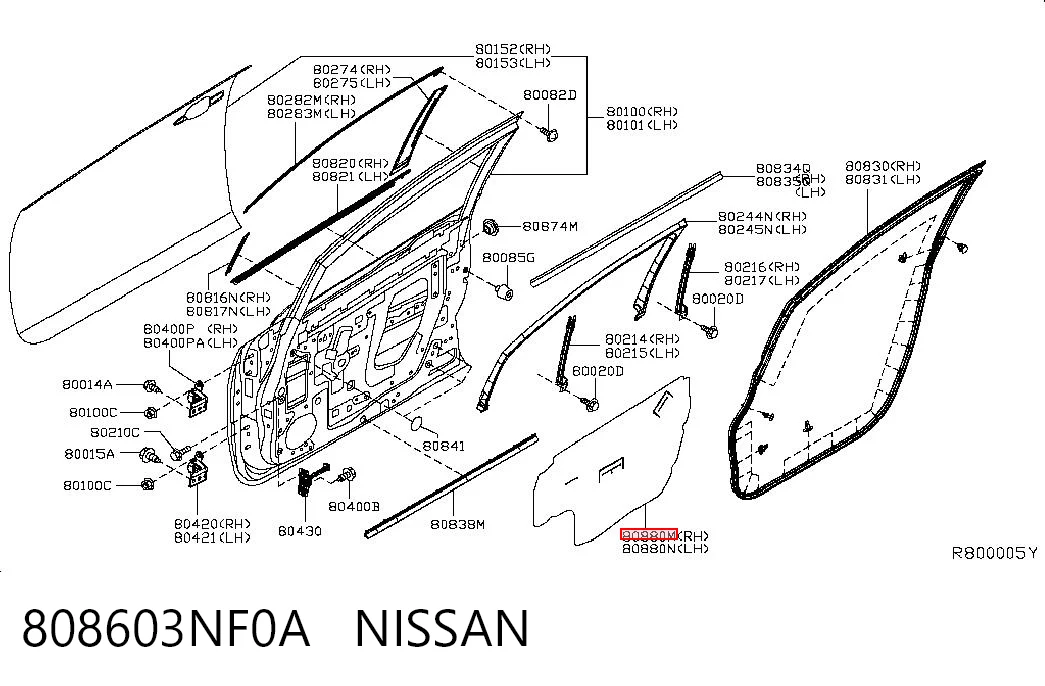 808603NF0A Nissan/Infiniti