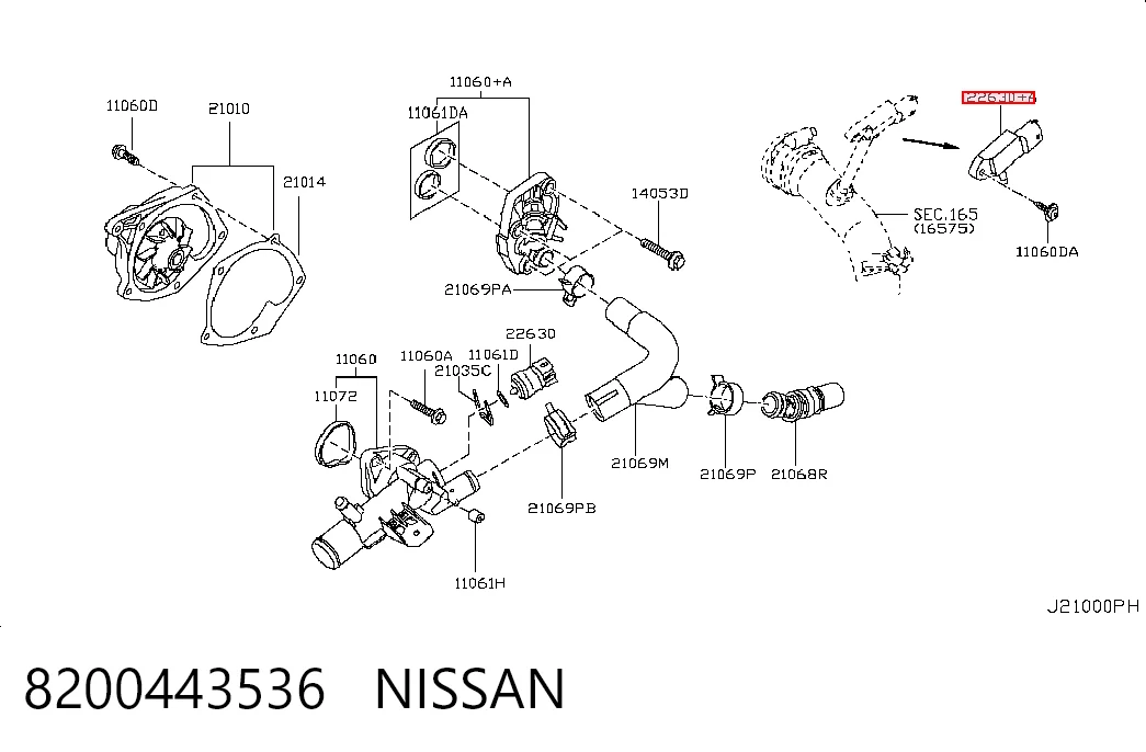 МАП Сенсор 22365BC400 Bosch