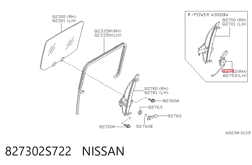 827302S722 Nissan/Infiniti