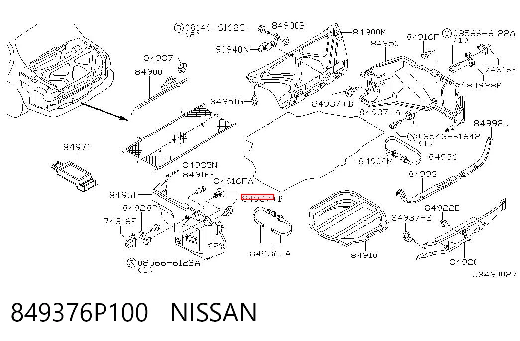 849376P100 Nissan/Infiniti 