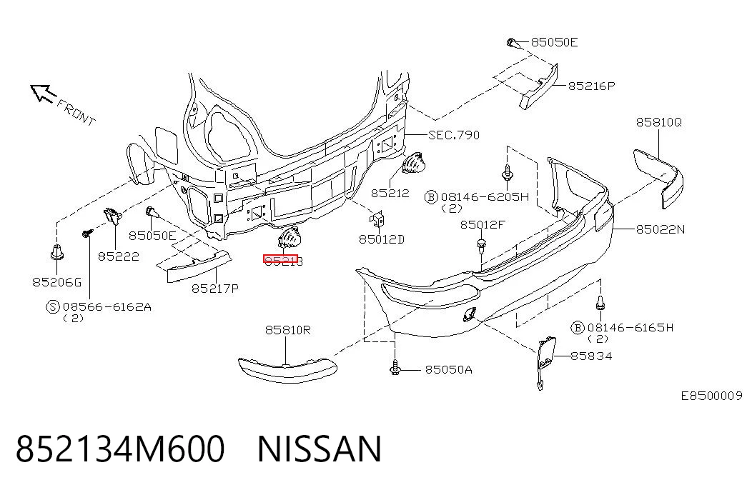 852134M600 Nissan/Infiniti