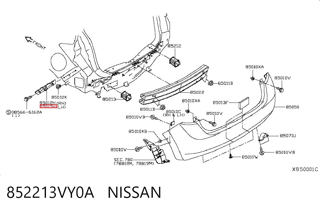 852213VY0A Nissan/Infiniti