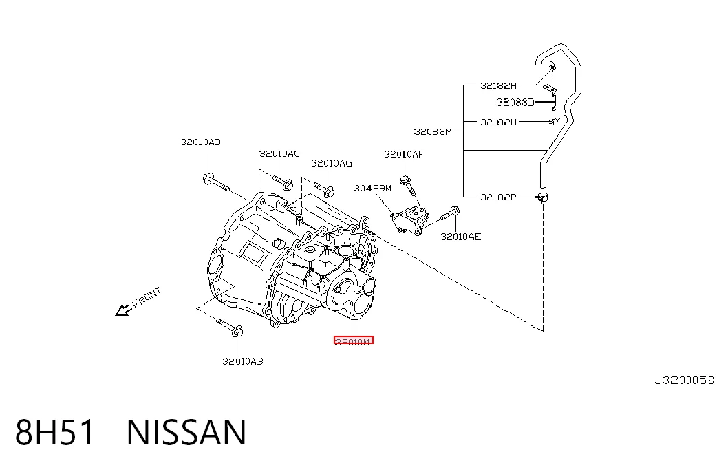 8H51 Nissan/Infiniti МКПП