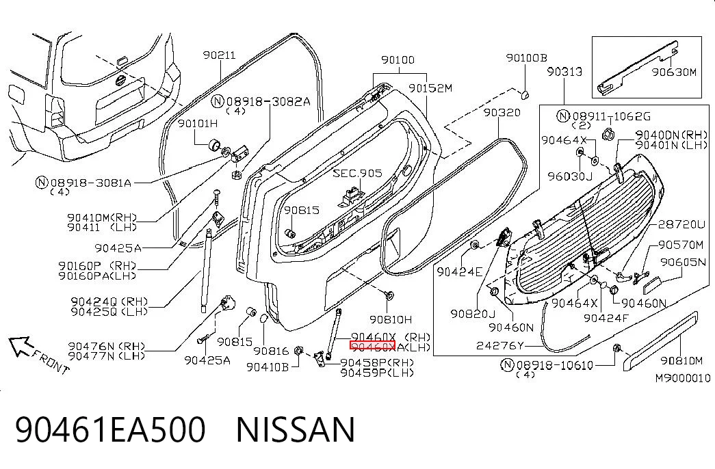 Амортизатор скла задніх, 3/5-ї двері (ляди) Sato Tech ST70147 ціна, від 8.16 USD