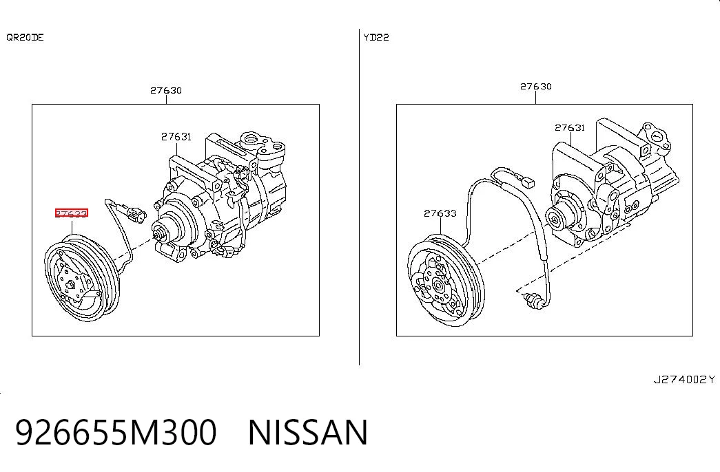 926655M300 Nissan/Infiniti