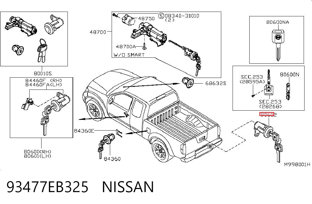 93477EB325 Nissan/Infiniti