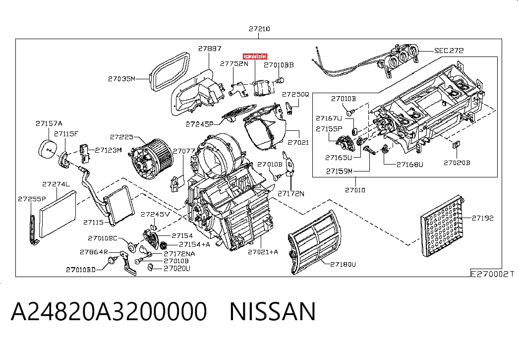 Мотор заслінки печі на Nissan Qashqai +2 I J10