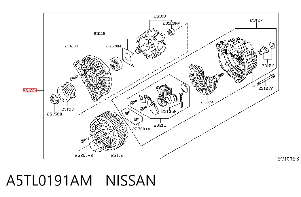 Генератор Mitsubishi A005TL0191 ціна, від 106.95 USD