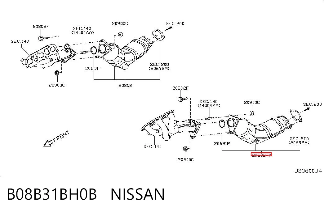 B08B31BH0B Nissan/Infiniti
