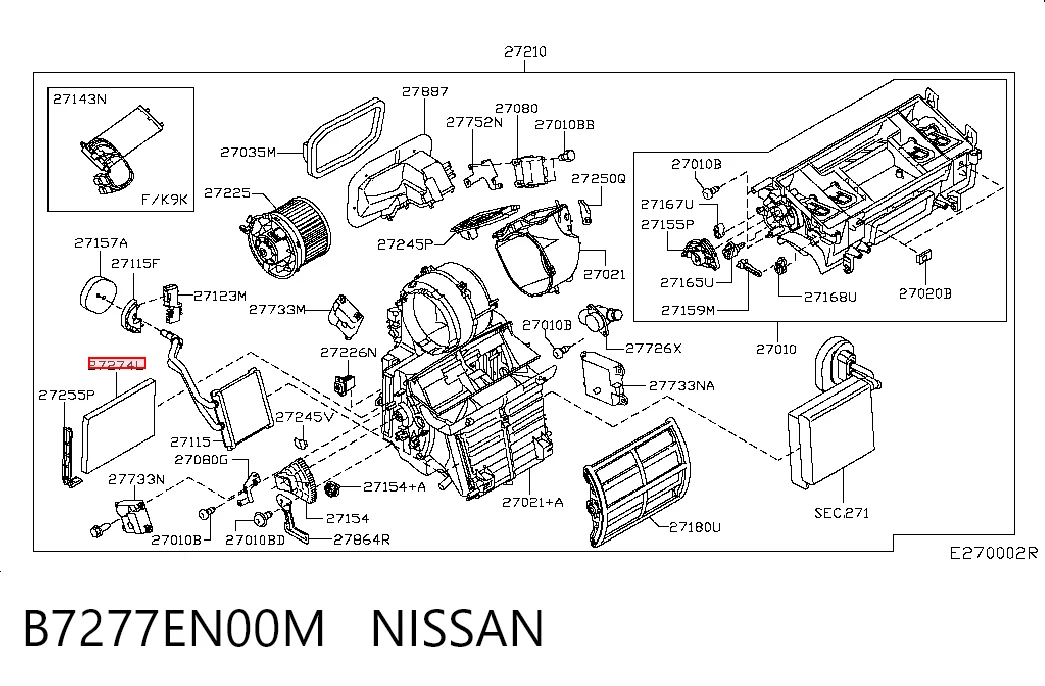 B7277EN00M Nissan/Infiniti