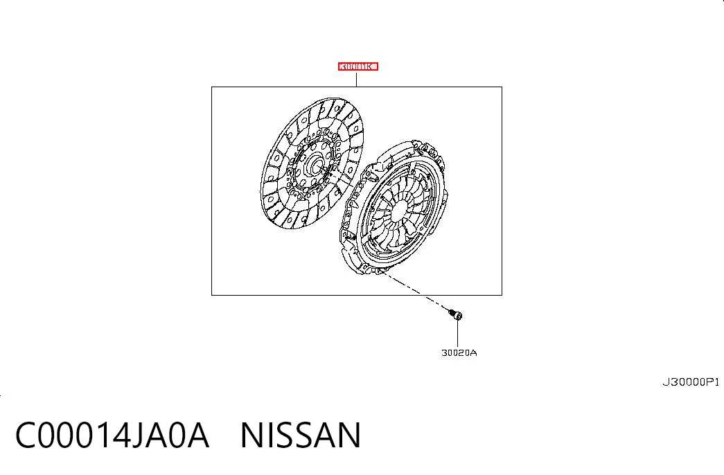 Комплект зчеплення (3 частини) Nissan Navara NP300 IV пікап (D23, D23T) (2014 - 2021) ціна, від 853.73 USD