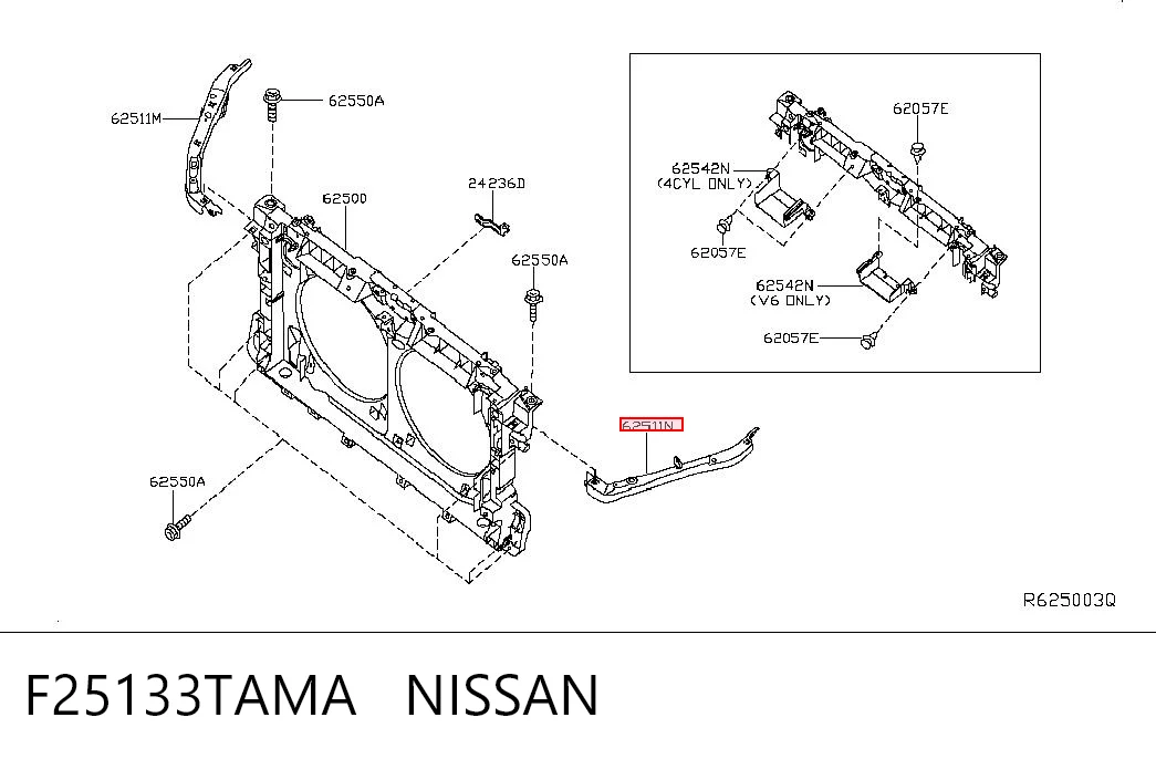 F25133TAMA Nissan/Infiniti 