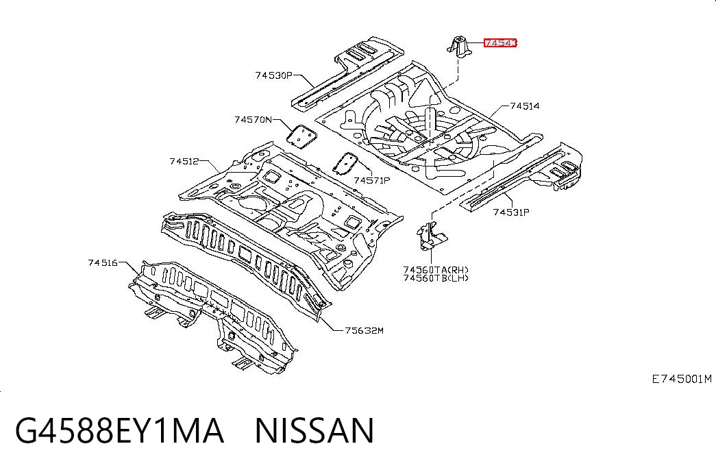 G4588EY1MA Nissan/Infiniti