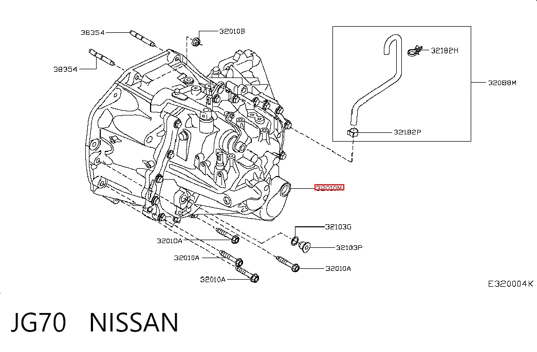 JG70 Nissan/Infiniti МКПП