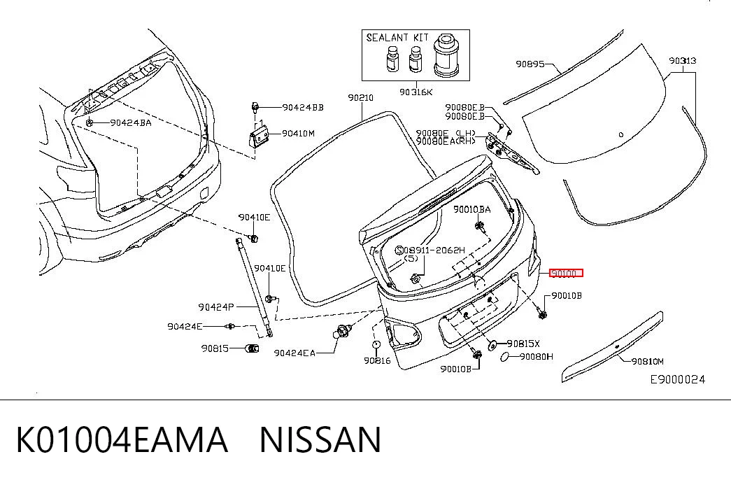 Треті двері на Nissan Qashqai II J11