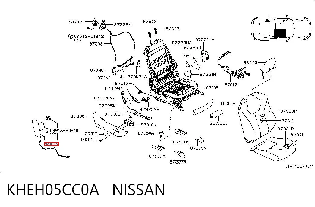 KHEH05CC0A Nissan/Infiniti
