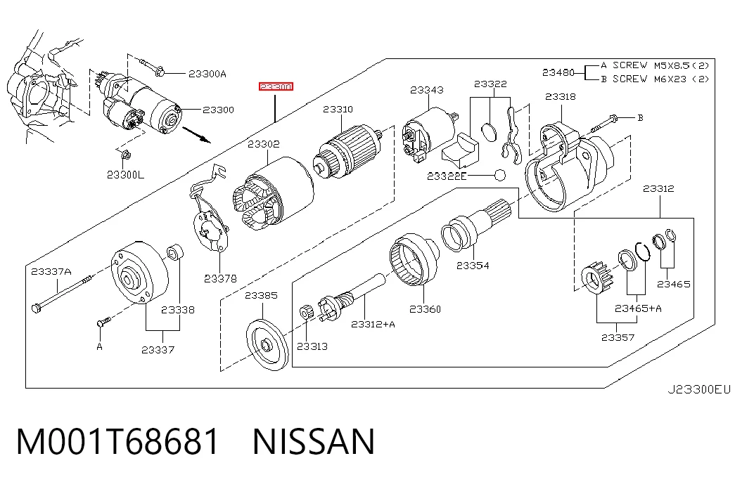 Купити Стартер Nissan Murano  Z50