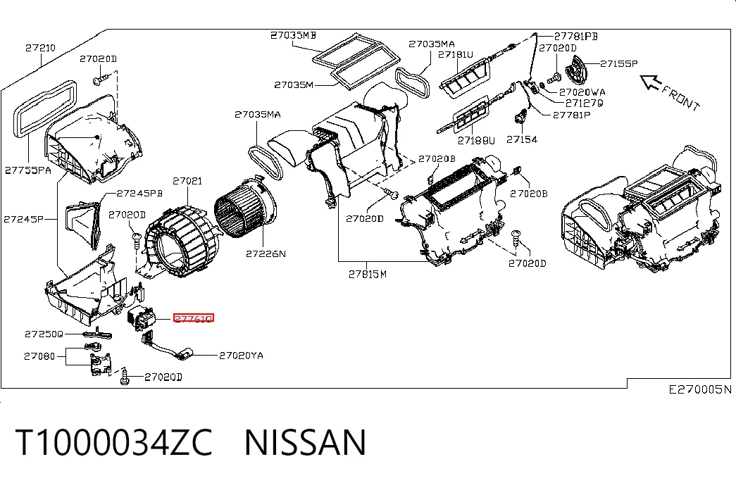 Купити T1000034Z Ford Їжак обігрівача